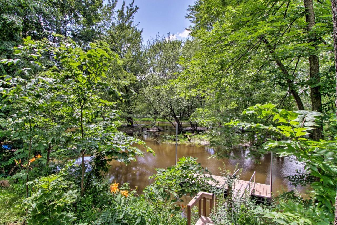 Riversong Waterfront La Crosse Home With Dock エクステリア 写真