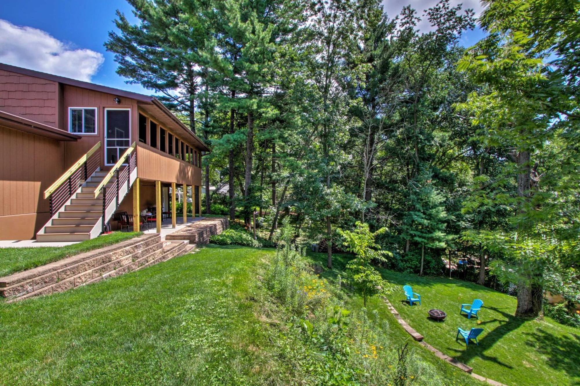 Riversong Waterfront La Crosse Home With Dock エクステリア 写真
